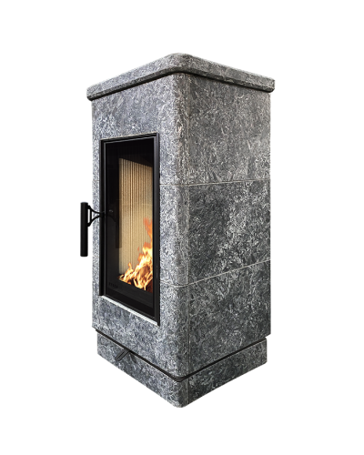 Печь камин Eysen Space Gray (пироксенит)